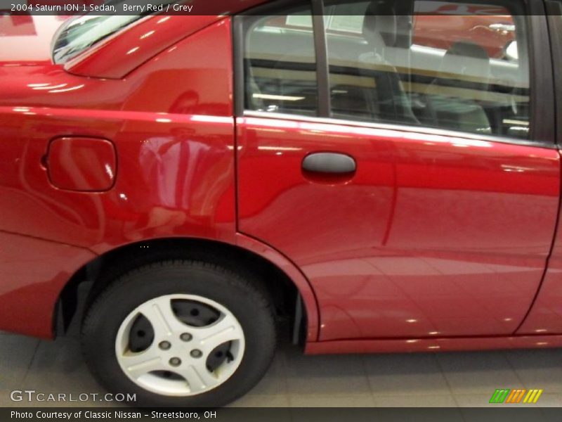 Berry Red / Grey 2004 Saturn ION 1 Sedan