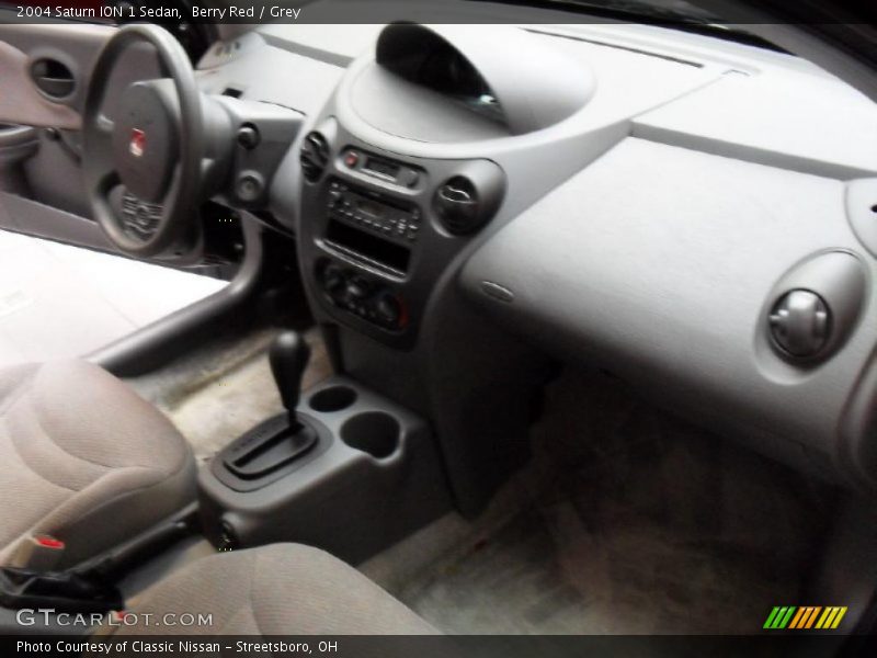 Berry Red / Grey 2004 Saturn ION 1 Sedan