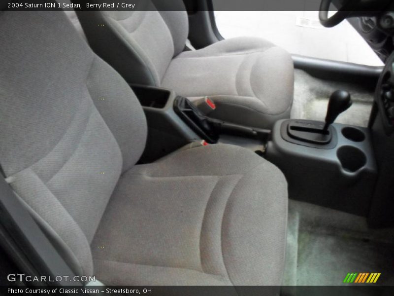 Berry Red / Grey 2004 Saturn ION 1 Sedan
