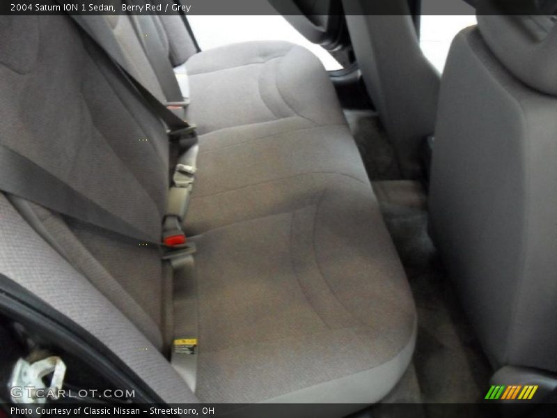 Berry Red / Grey 2004 Saturn ION 1 Sedan