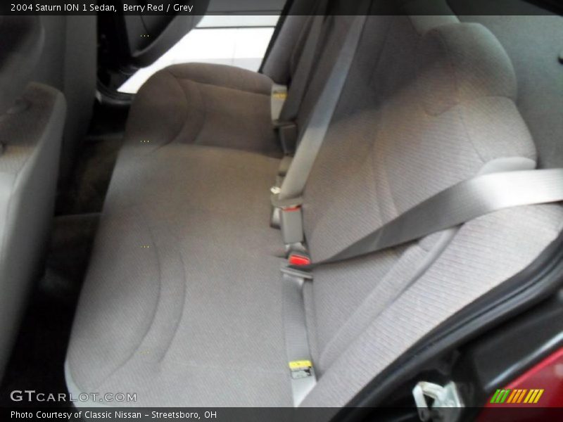 Berry Red / Grey 2004 Saturn ION 1 Sedan