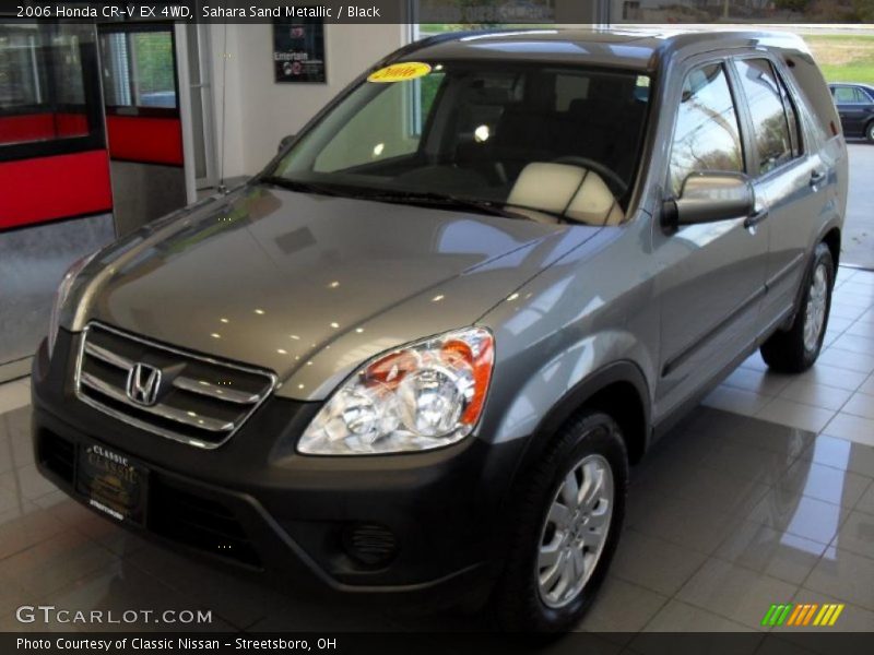 Sahara Sand Metallic / Black 2006 Honda CR-V EX 4WD
