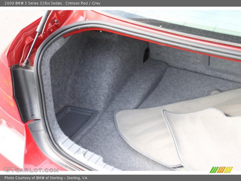 Crimson Red / Grey 2009 BMW 3 Series 328xi Sedan