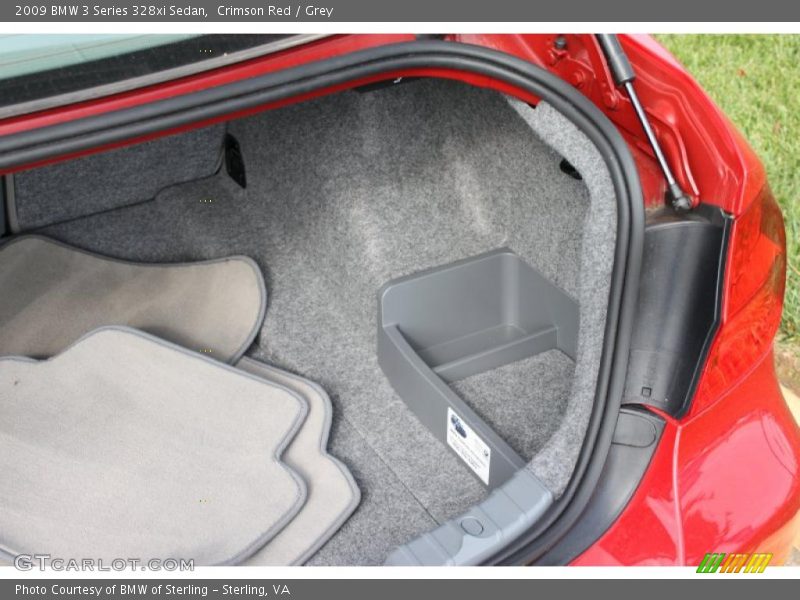Crimson Red / Grey 2009 BMW 3 Series 328xi Sedan