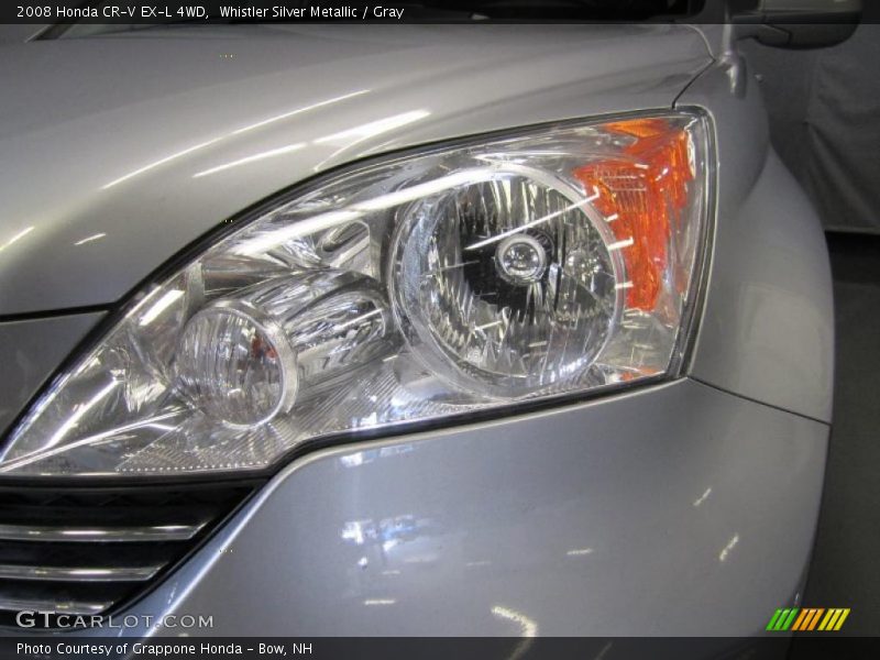 Whistler Silver Metallic / Gray 2008 Honda CR-V EX-L 4WD