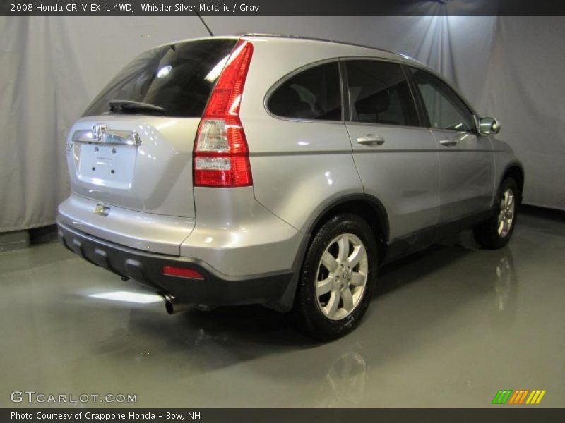 Whistler Silver Metallic / Gray 2008 Honda CR-V EX-L 4WD