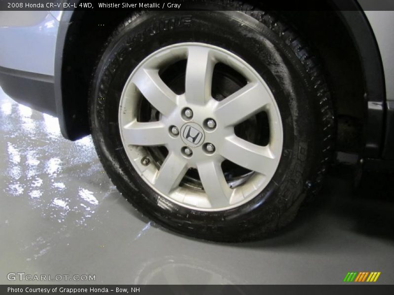 Whistler Silver Metallic / Gray 2008 Honda CR-V EX-L 4WD