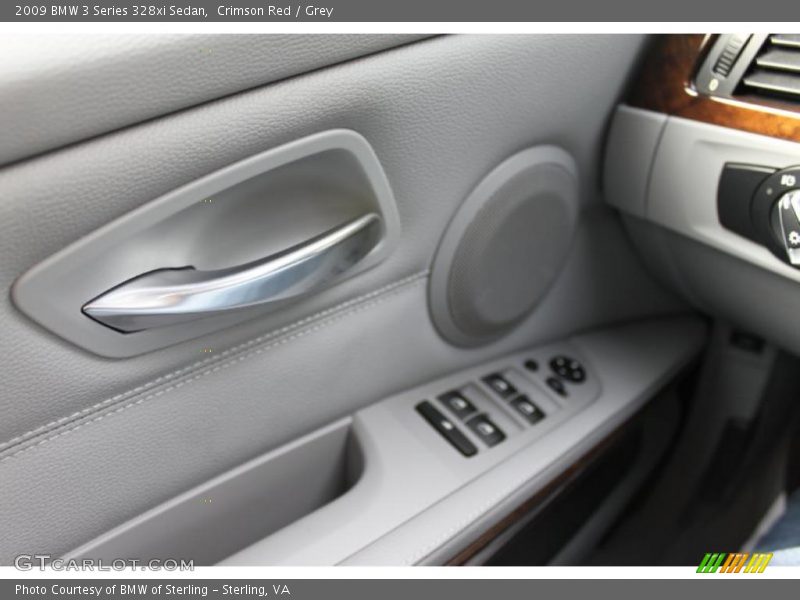 Crimson Red / Grey 2009 BMW 3 Series 328xi Sedan