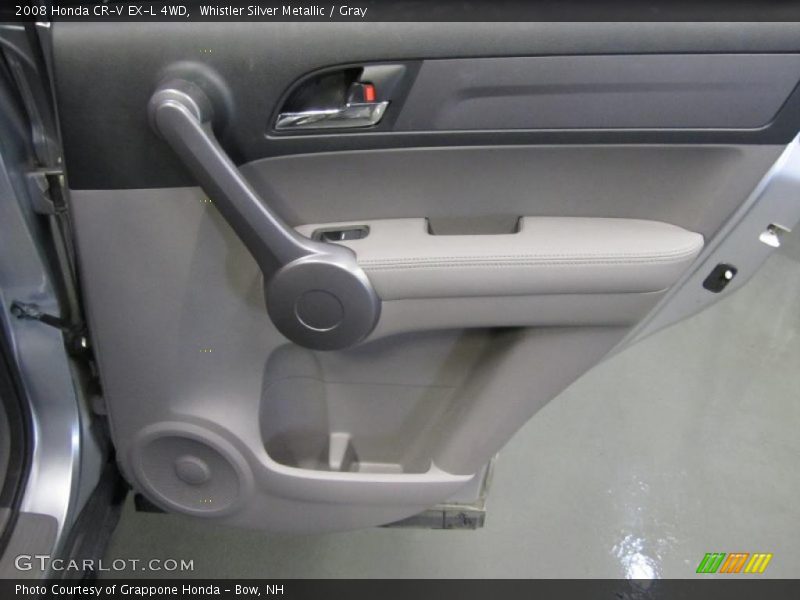 Whistler Silver Metallic / Gray 2008 Honda CR-V EX-L 4WD