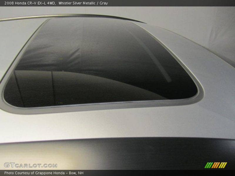 Whistler Silver Metallic / Gray 2008 Honda CR-V EX-L 4WD