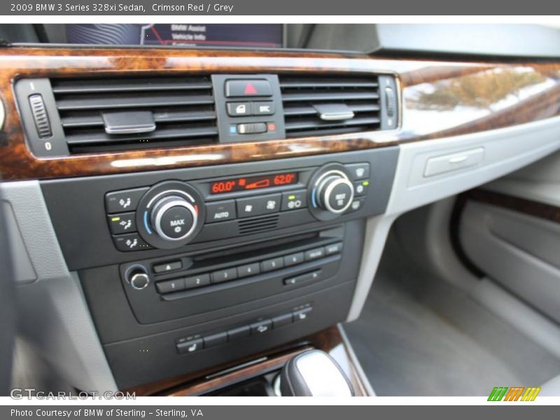 Crimson Red / Grey 2009 BMW 3 Series 328xi Sedan