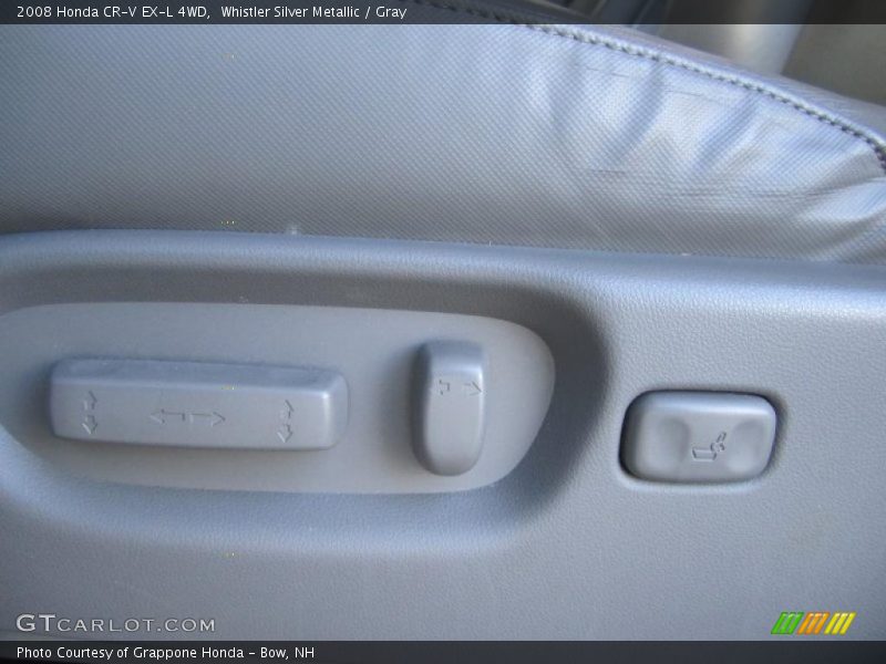 Whistler Silver Metallic / Gray 2008 Honda CR-V EX-L 4WD