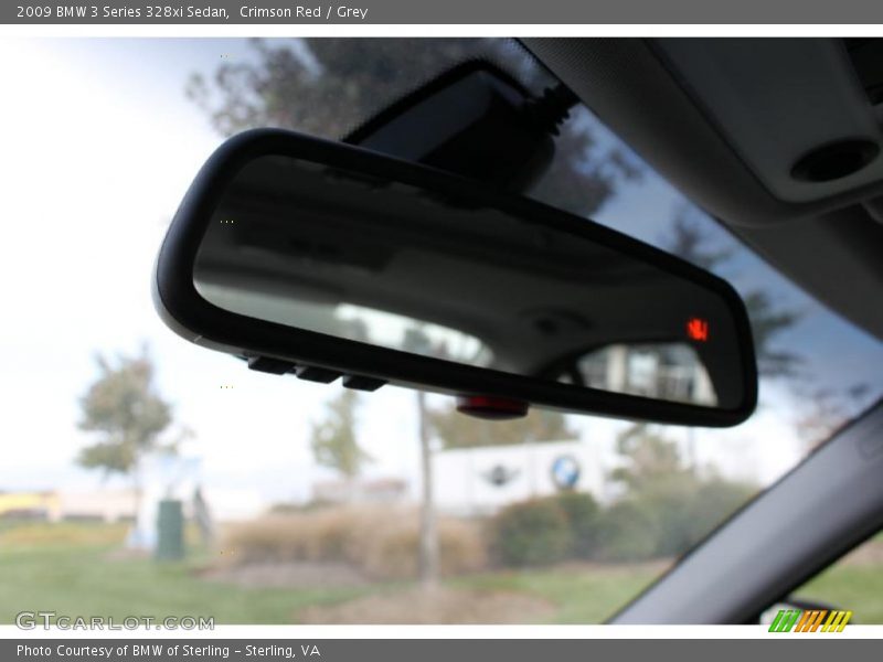 Crimson Red / Grey 2009 BMW 3 Series 328xi Sedan