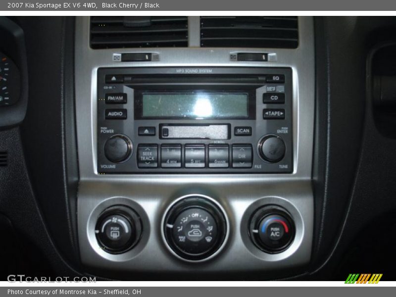 Black Cherry / Black 2007 Kia Sportage EX V6 4WD