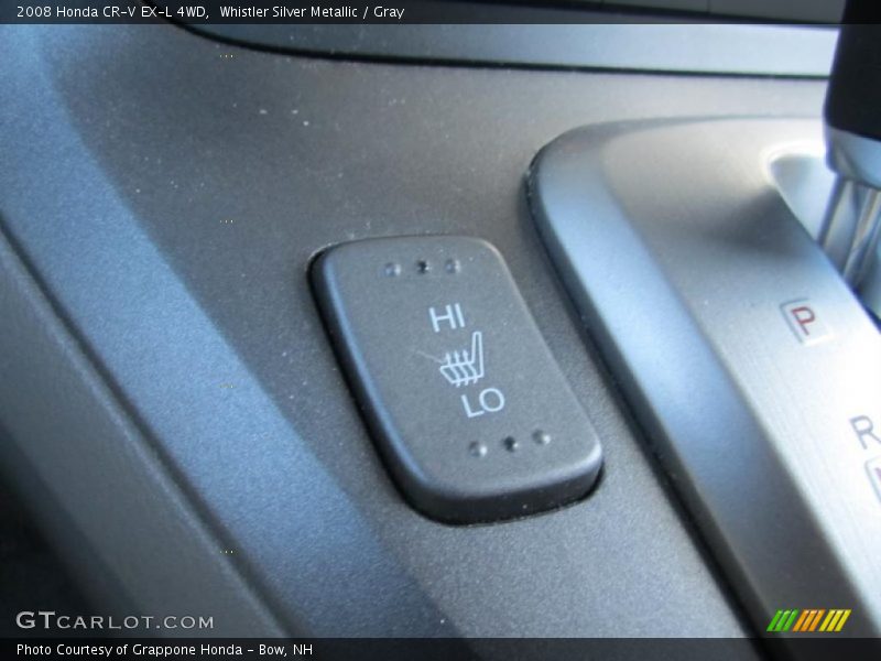 Whistler Silver Metallic / Gray 2008 Honda CR-V EX-L 4WD