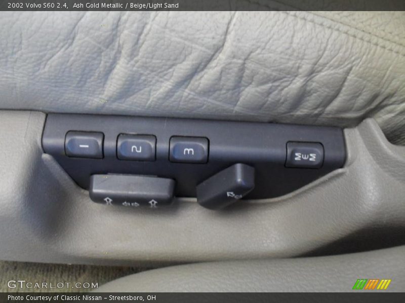 Controls of 2002 S60 2.4
