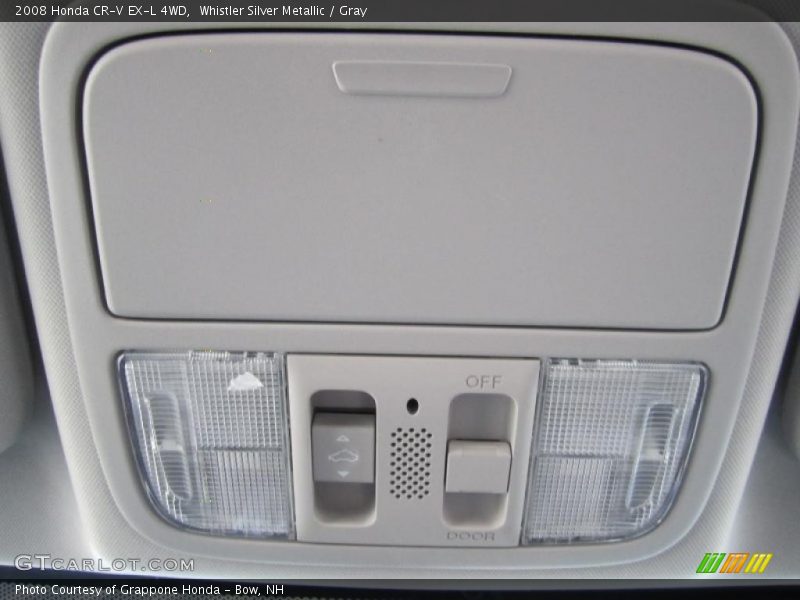 Whistler Silver Metallic / Gray 2008 Honda CR-V EX-L 4WD