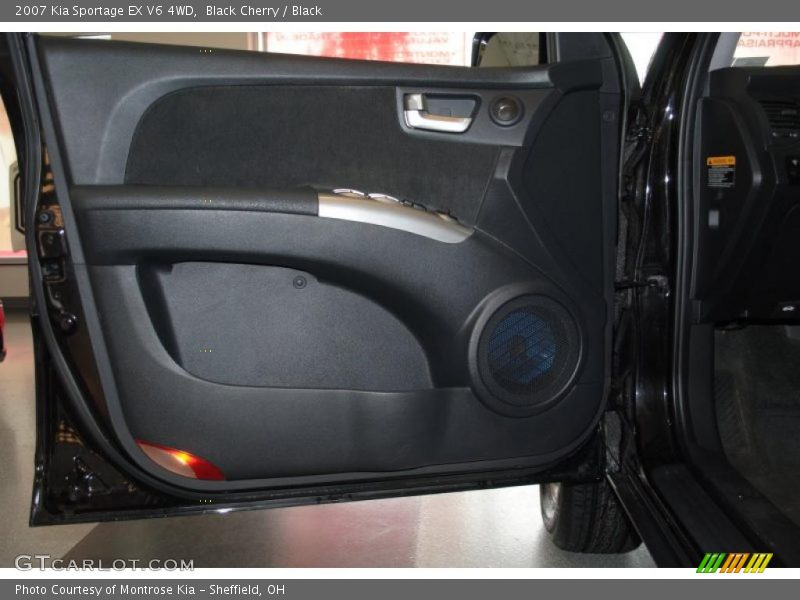 Black Cherry / Black 2007 Kia Sportage EX V6 4WD