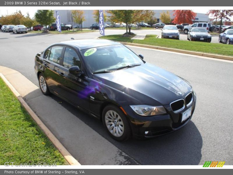 Jet Black / Black 2009 BMW 3 Series 328xi Sedan