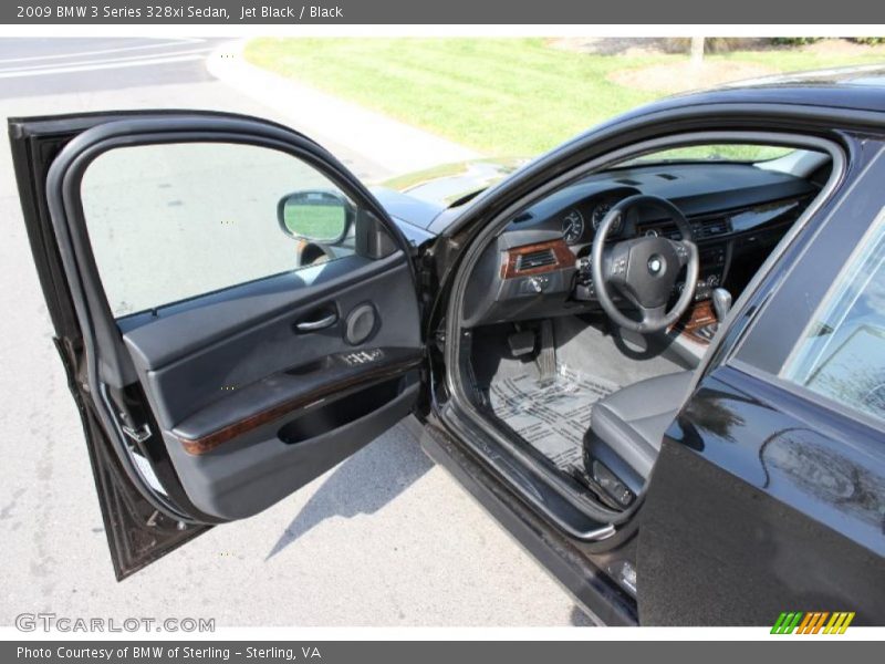 Jet Black / Black 2009 BMW 3 Series 328xi Sedan