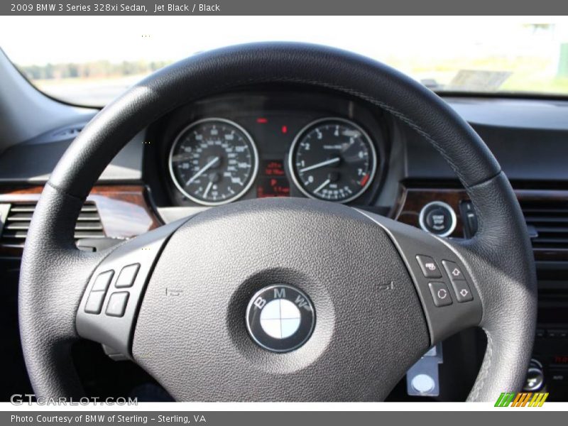 Jet Black / Black 2009 BMW 3 Series 328xi Sedan