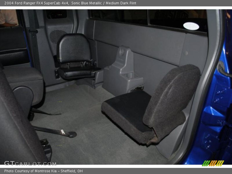 Sonic Blue Metallic / Medium Dark Flint 2004 Ford Ranger FX4 SuperCab 4x4