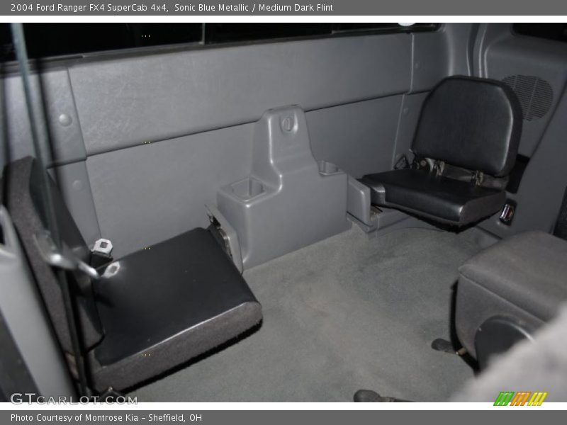 Sonic Blue Metallic / Medium Dark Flint 2004 Ford Ranger FX4 SuperCab 4x4