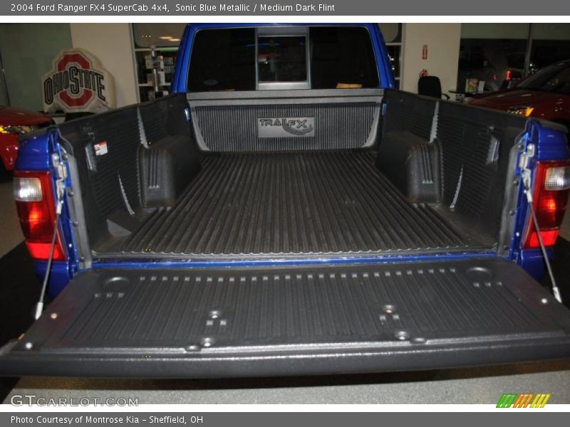 Sonic Blue Metallic / Medium Dark Flint 2004 Ford Ranger FX4 SuperCab 4x4
