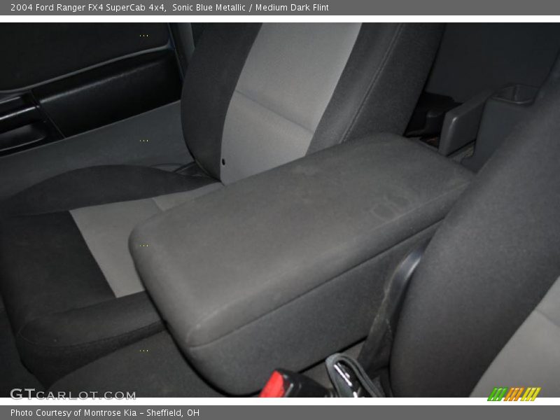 Sonic Blue Metallic / Medium Dark Flint 2004 Ford Ranger FX4 SuperCab 4x4