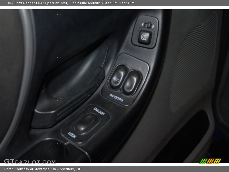 Sonic Blue Metallic / Medium Dark Flint 2004 Ford Ranger FX4 SuperCab 4x4