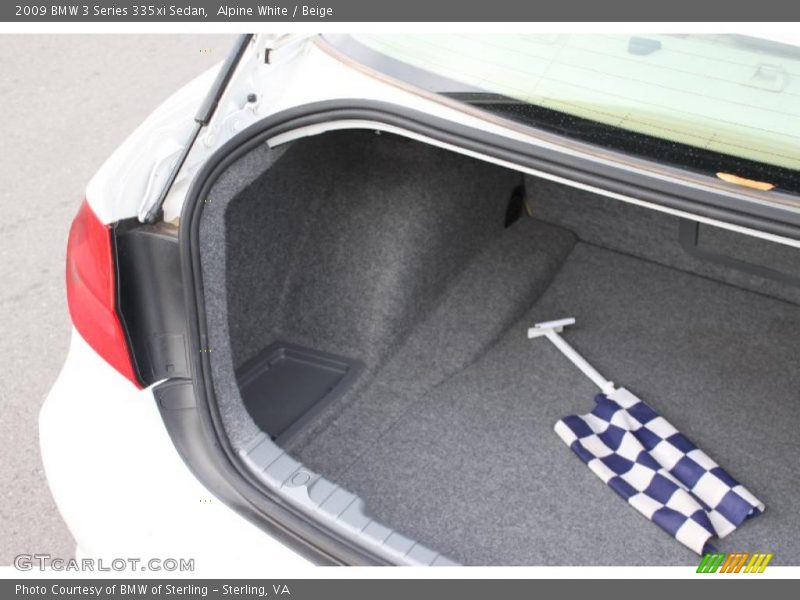 Alpine White / Beige 2009 BMW 3 Series 335xi Sedan