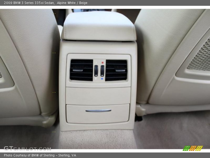 Alpine White / Beige 2009 BMW 3 Series 335xi Sedan