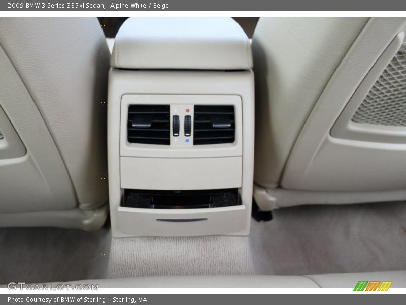 Alpine White / Beige 2009 BMW 3 Series 335xi Sedan
