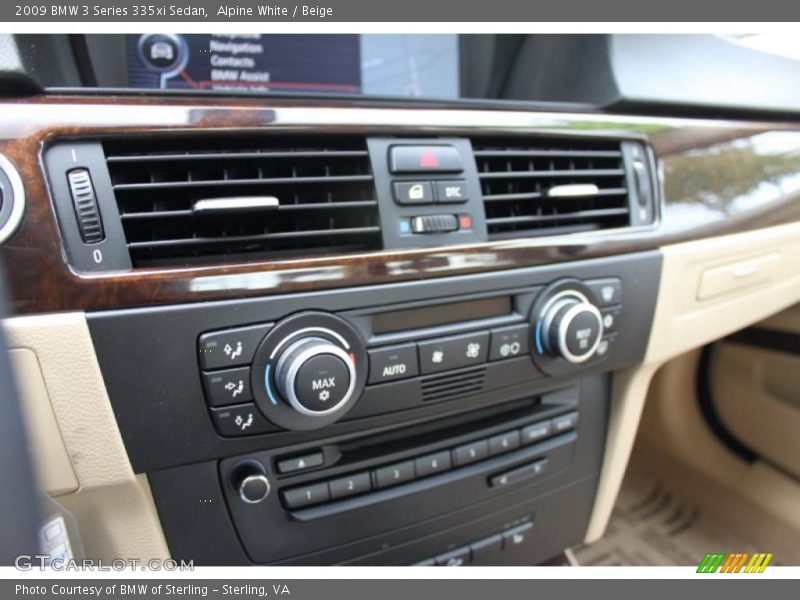 Alpine White / Beige 2009 BMW 3 Series 335xi Sedan