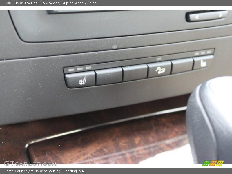 Alpine White / Beige 2009 BMW 3 Series 335xi Sedan