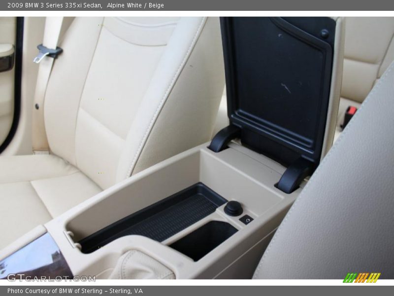 Alpine White / Beige 2009 BMW 3 Series 335xi Sedan