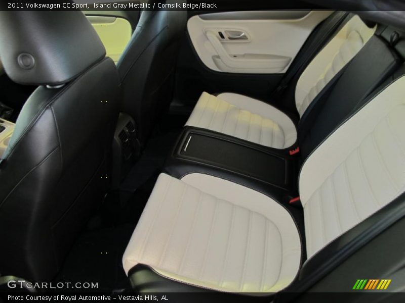 Island Gray Metallic / Cornsilk Beige/Black 2011 Volkswagen CC Sport
