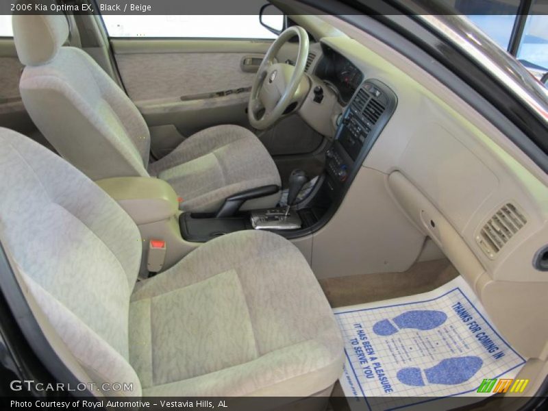  2006 Optima EX Beige Interior