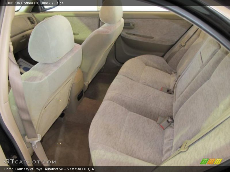  2006 Optima EX Beige Interior