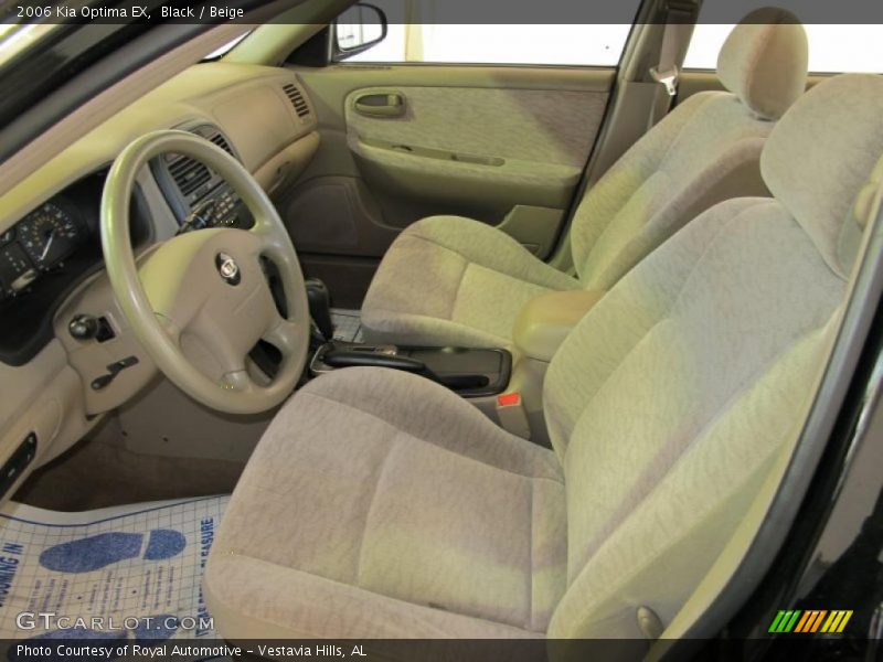  2006 Optima EX Beige Interior