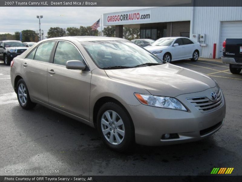 Desert Sand Mica / Bisque 2007 Toyota Camry XLE