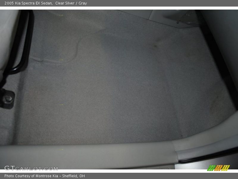 Clear Silver / Gray 2005 Kia Spectra EX Sedan