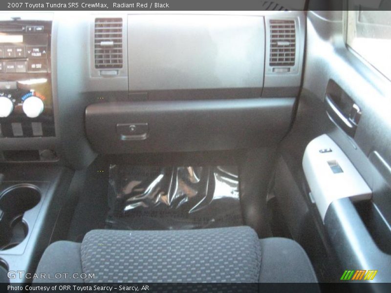 Radiant Red / Black 2007 Toyota Tundra SR5 CrewMax