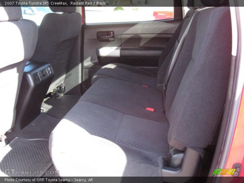 Radiant Red / Black 2007 Toyota Tundra SR5 CrewMax