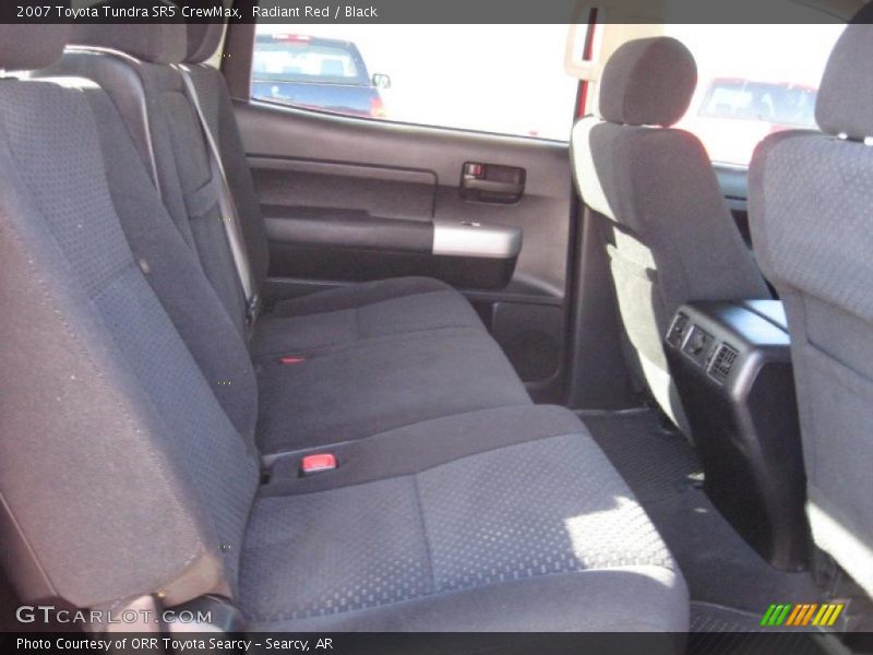 Radiant Red / Black 2007 Toyota Tundra SR5 CrewMax