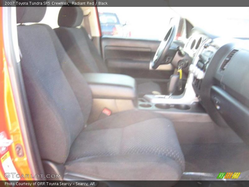 Radiant Red / Black 2007 Toyota Tundra SR5 CrewMax