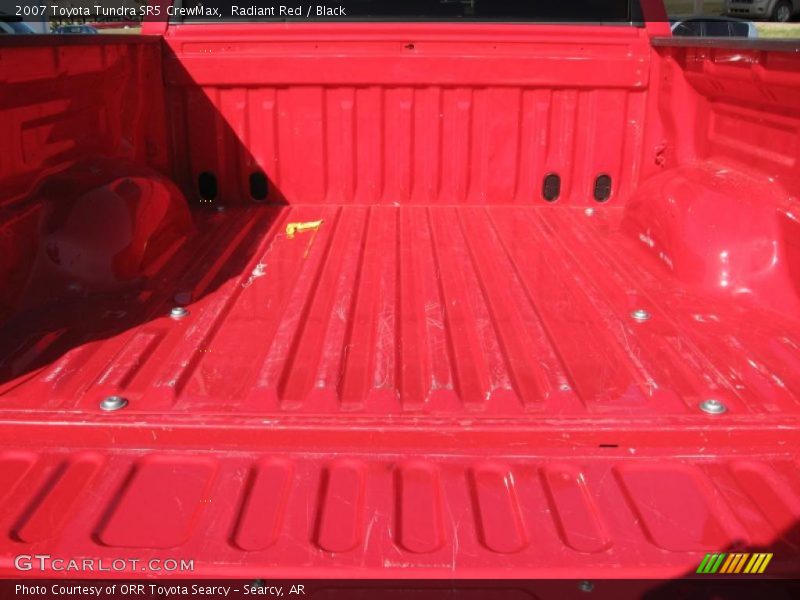 Radiant Red / Black 2007 Toyota Tundra SR5 CrewMax