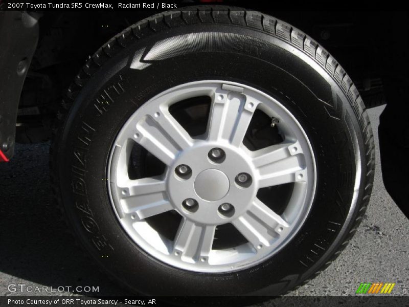 Radiant Red / Black 2007 Toyota Tundra SR5 CrewMax
