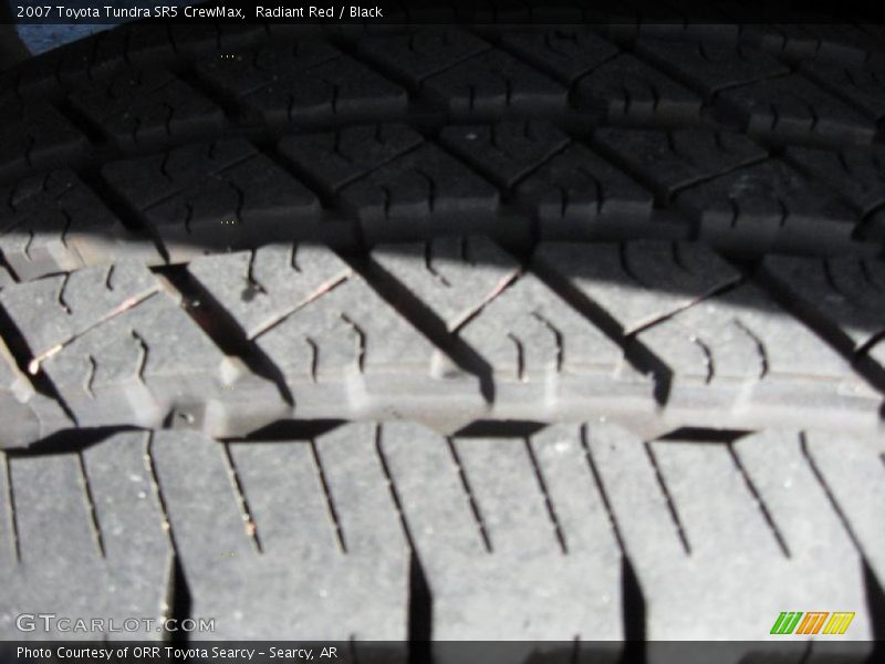 Radiant Red / Black 2007 Toyota Tundra SR5 CrewMax