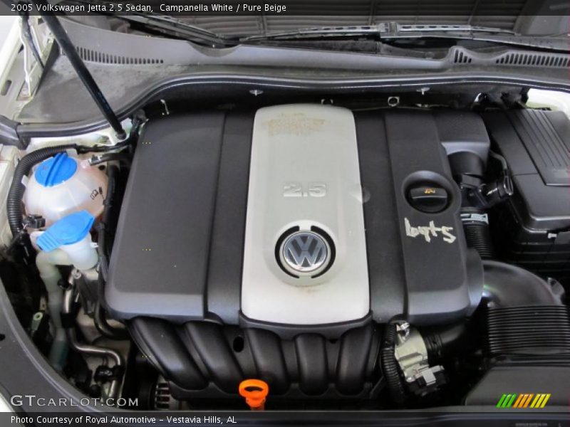 Campanella White / Pure Beige 2005 Volkswagen Jetta 2.5 Sedan
